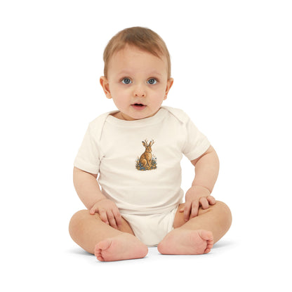 Copy of Baby One-Piece with Minimalist Sea Dragon Graphic
