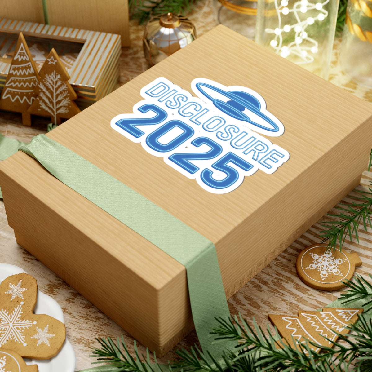 Sticker: UFO Disclosure Sticker 2025