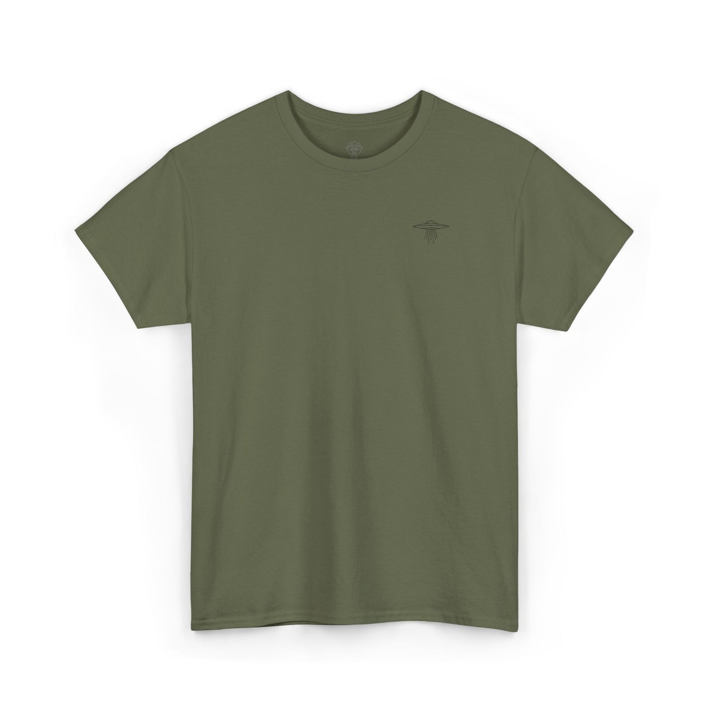 UFO Embroidered Tee | Minimal UAP Shirt