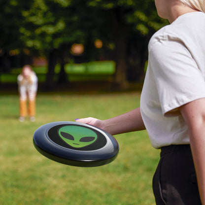 Alien-Themed Frisbee | Fun Outdoor Game, Ideal Gift for Kids and Adults, Picnic Accessory, UFO Lover's Toy, Summer Fun