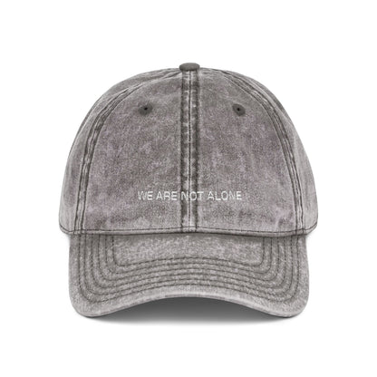 We Are Not Alone Distressed Hat from The Aliens Are Here