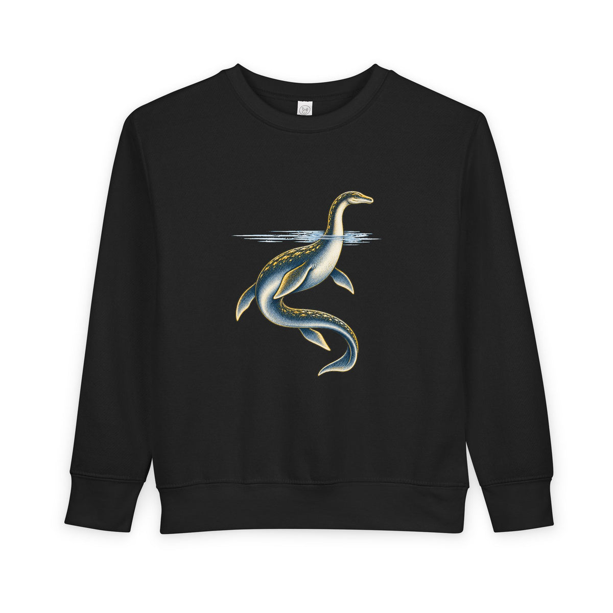 Toddler Sweatshirt — Playful Loch Ness Monster Graphic Pullover
