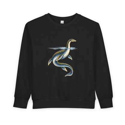 Toddler Sweatshirt — Playful Loch Ness Monster Graphic Pullover