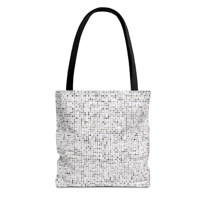 Crop Circles Chic Patterned Tote Bag, Stylish Reusable Shopping Bag, Trendy Canvas Tote, Eco-Friendly Carry-All, Perfect Gift for Any Occasion