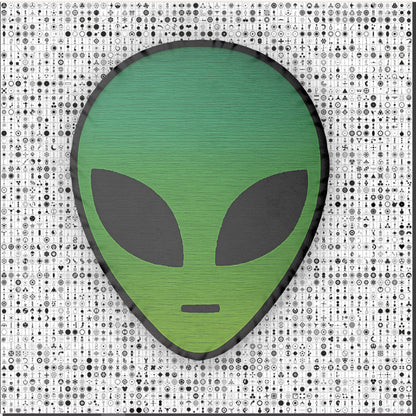 Unique Alien-Shaped Pillow, Custom Shaped Pillow, Fun Home Decor, Gifts for Sci-Fi Lovers, Quirky Bedroom Accent, Unique Gift Idea