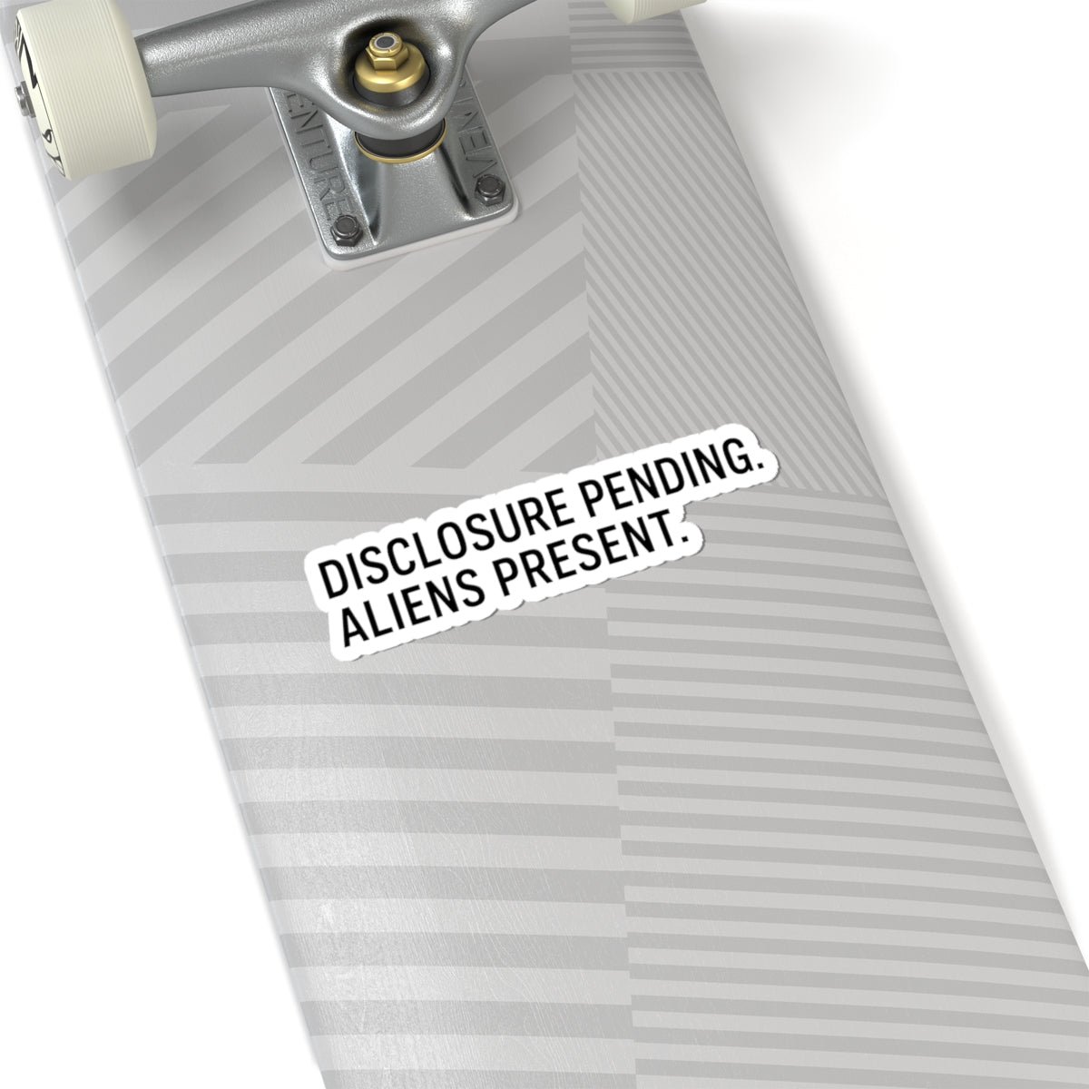 Disclosure Pending. Aliens Present. — Kiss-Cut Sticker