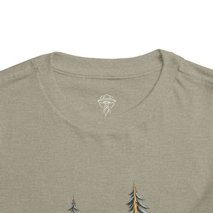 Cryptid Sasquatch toddler T-shirt from the Cool Cryptids collection