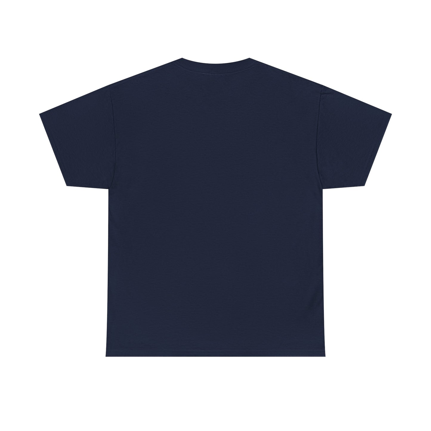 Anunnaki Sci‑Fi Graphic Tee — Blue Cosmic Light Design