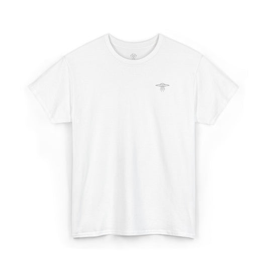 UFO Embroidered Tee | Minimal UAP Shirt