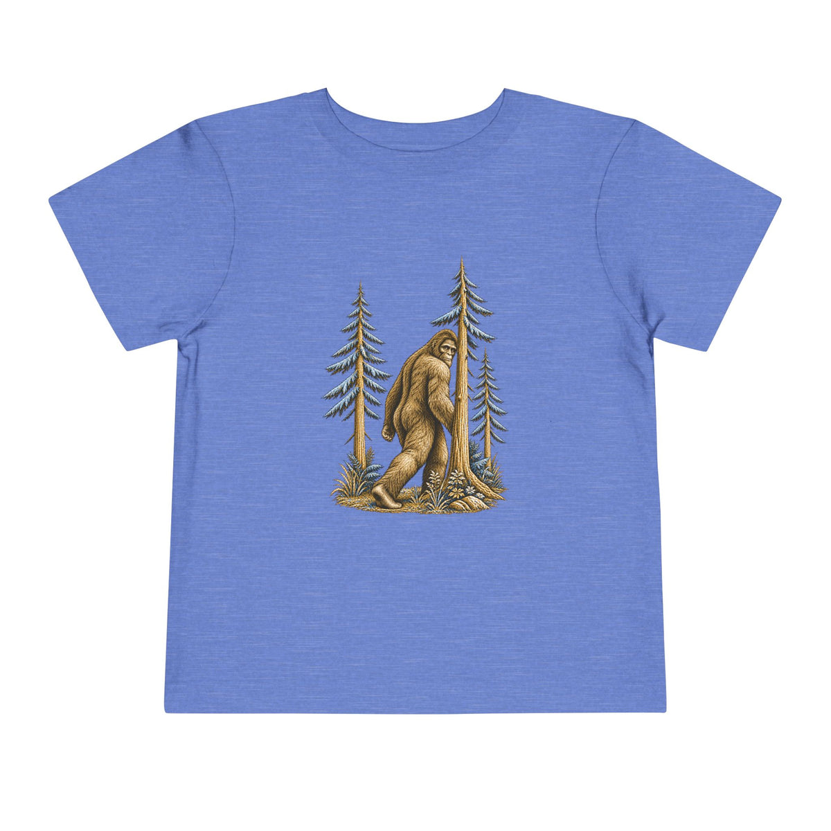 Cryptid Sasquatch toddler T-shirt from the Cool Cryptids collection