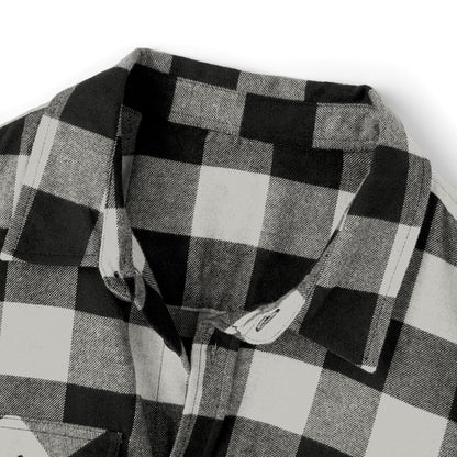 Cozy Alien Flannel Shirt - Unisex Black and Green Checkered Design, Perfect for Casual Wear, Gifts for Outdoorsy Friends, Halloween, [...]