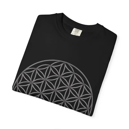 Flower of Life Unisex T-shirt - Mindful Gift, Spiritual Apparel, Cosmic Vibes, Meditation Shirt, Eco-friendly Fashion