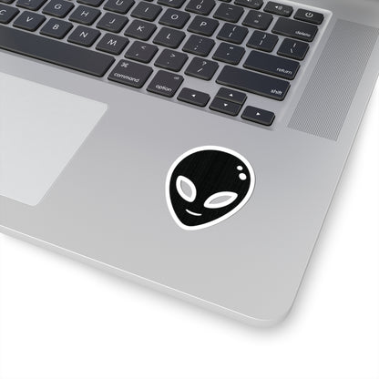 Alien Head Sticker from The Aliens Are Here