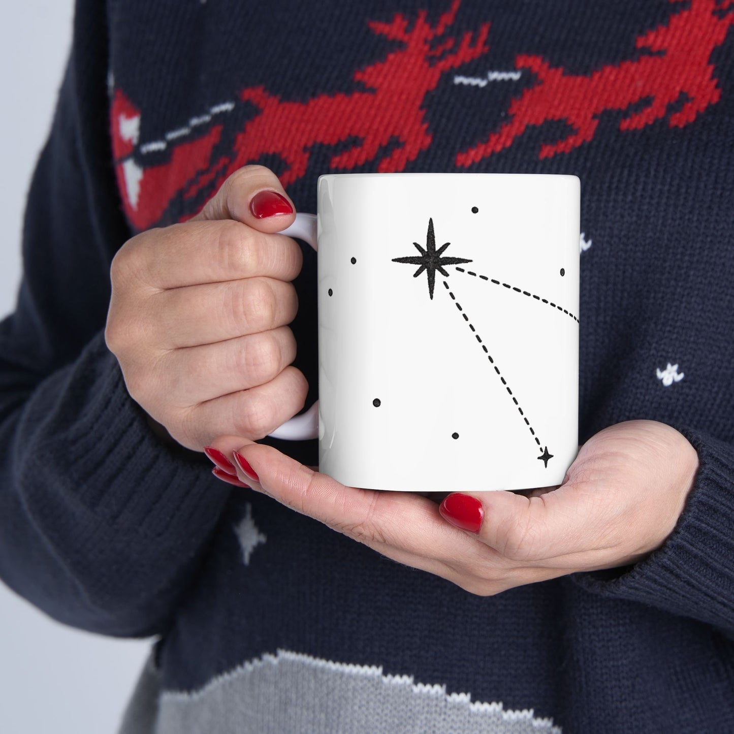Sirius Star Map Ceramic Mug