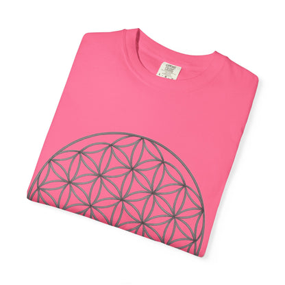 Flower of Life Unisex T-shirt - Mindful Gift, Spiritual Apparel, Cosmic Vibes, Meditation Shirt, Eco-friendly Fashion