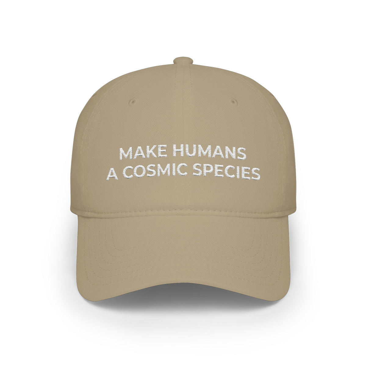 Make Humans a Cosmic Species | Embroidered Hat