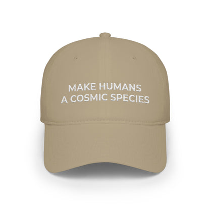 Make Humans a Cosmic Species | Embroidered Hat