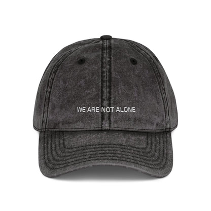 We Are Not Alone Distressed Hat from The Aliens Are Here