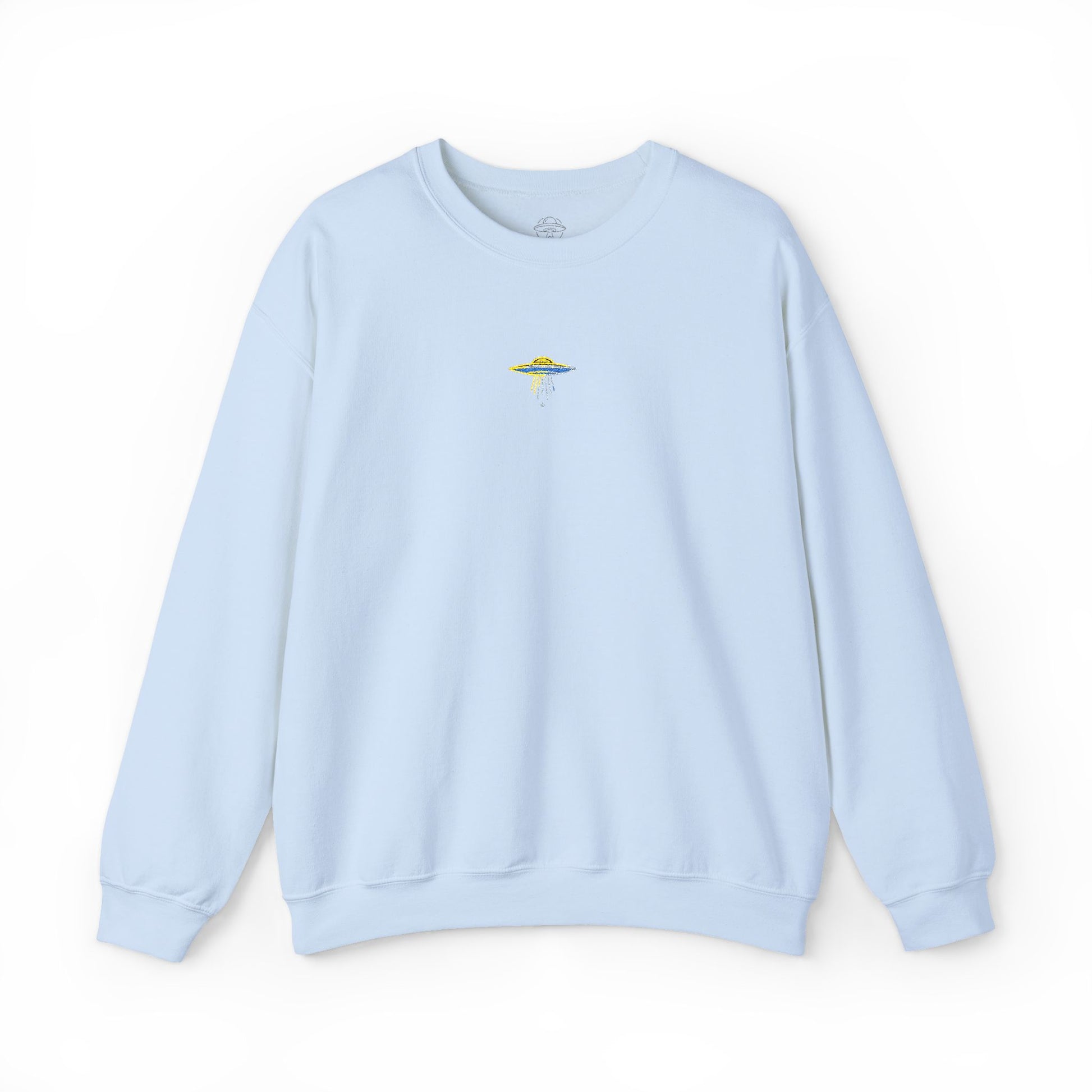 Colorful UFO Embroidered Sweatshirt from The Aliens Are Here