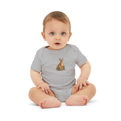 Copy of Baby One-Piece with Minimalist Sea Dragon Graphic