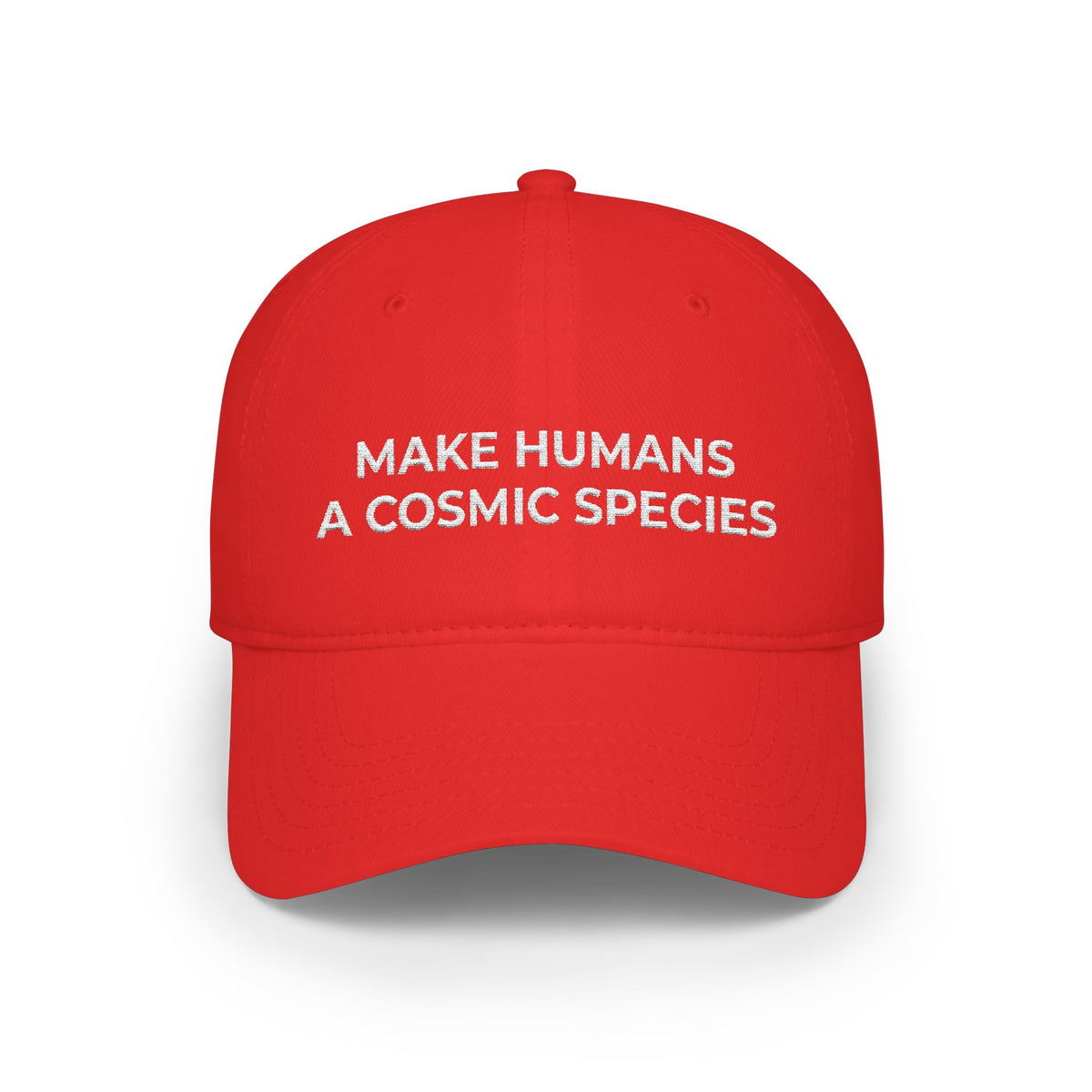 Make Humans a Cosmic Species | Embroidered Hat