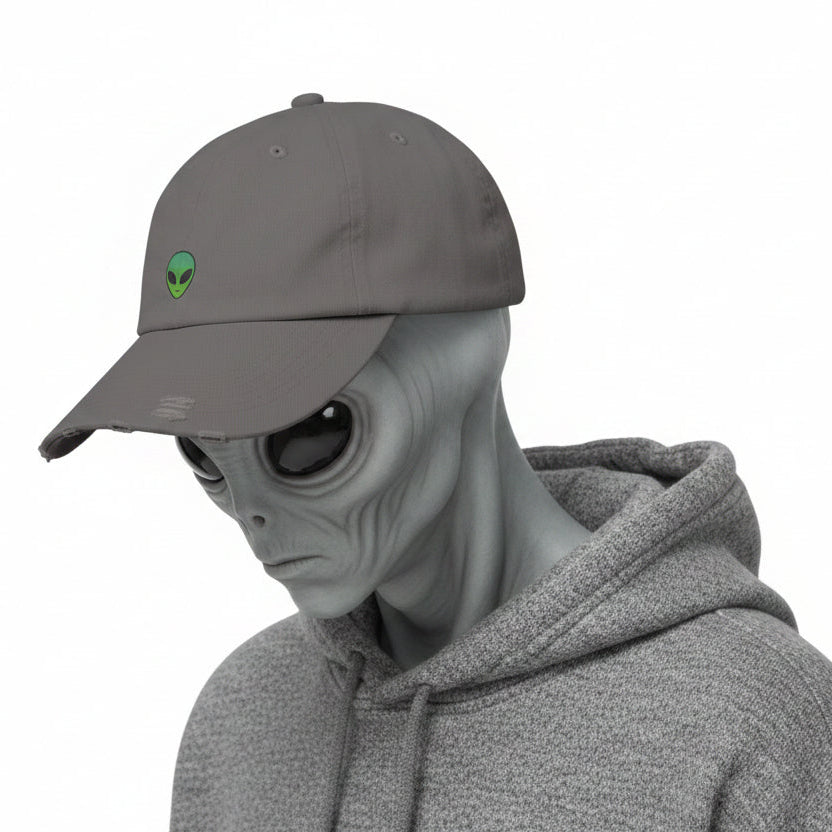 Alien Distressed Cap from The Aliens Are Here