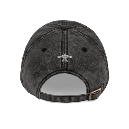 We Are Not Alone Distressed Hat from The Aliens Are Here