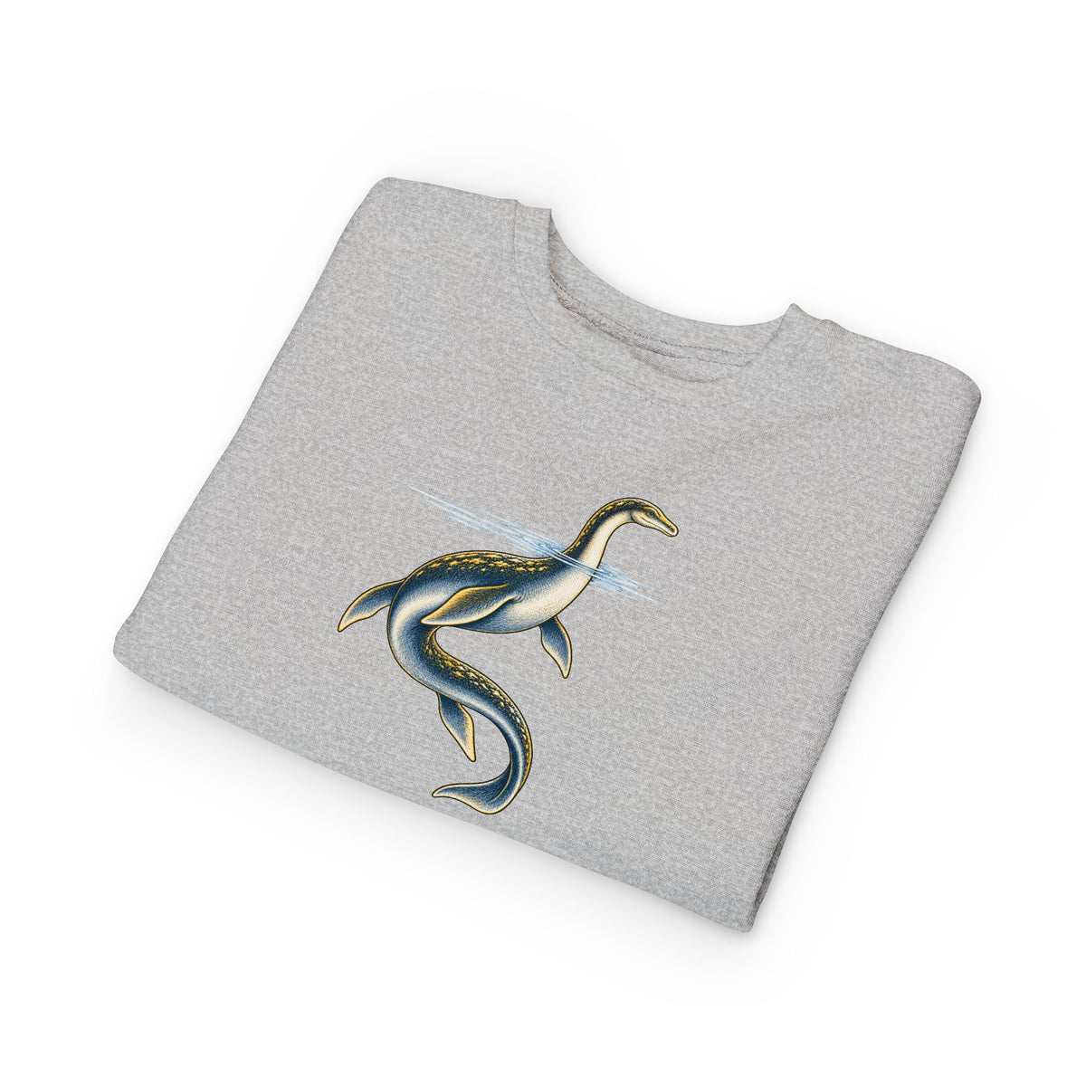 Toddler Sweatshirt — Playful Loch Ness Monster Graphic Pullover