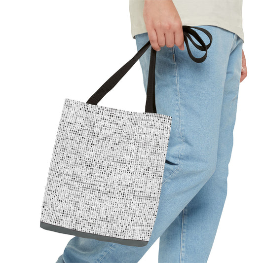 Crop Circles Chic Patterned Tote Bag, Stylish Reusable Shopping Bag, Trendy Canvas Tote, Eco-Friendly Carry-All, Perfect Gift for Any Occasion