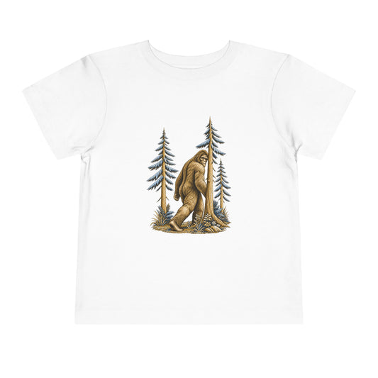 Toddler Tee — Forest Sasquatch Kids' Short Sleeve Shirt