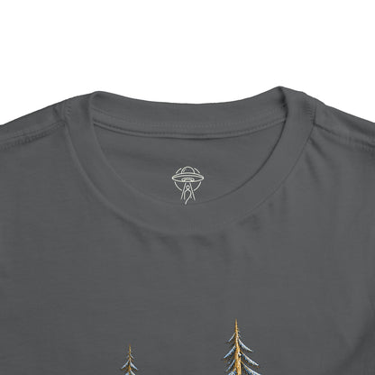 Cryptid Sasquatch toddler T-shirt from the Cool Cryptids collection
