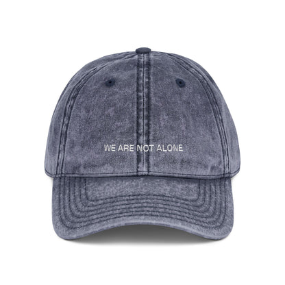 We Are Not Alone Distressed Hat from The Aliens Are Here