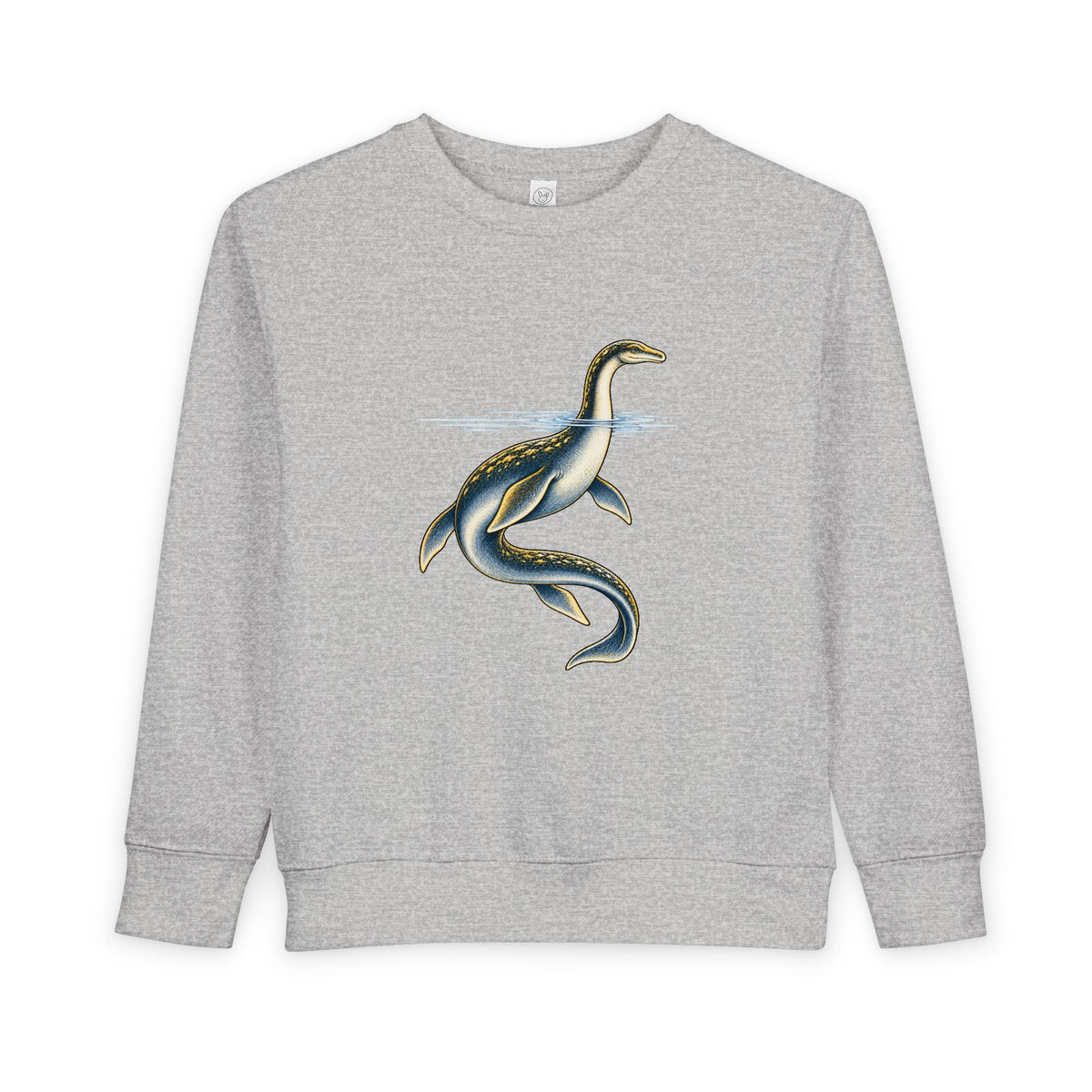 Toddler Sweatshirt — Playful Loch Ness Monster Graphic Pullover