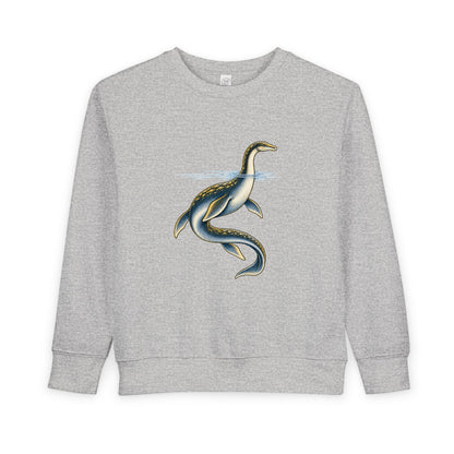 Toddler Sweatshirt — Playful Loch Ness Monster Graphic Pullover