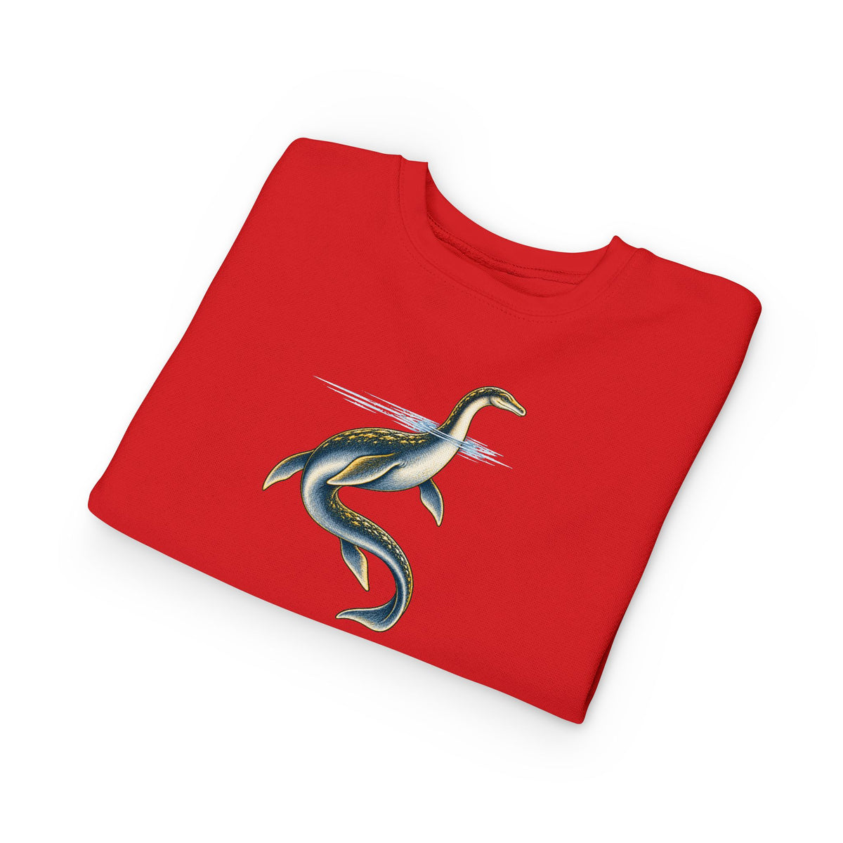Toddler Sweatshirt — Playful Loch Ness Monster Graphic Pullover