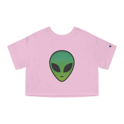 Alien Crop Tee | Soft Cosmic Cropped T-Shirt