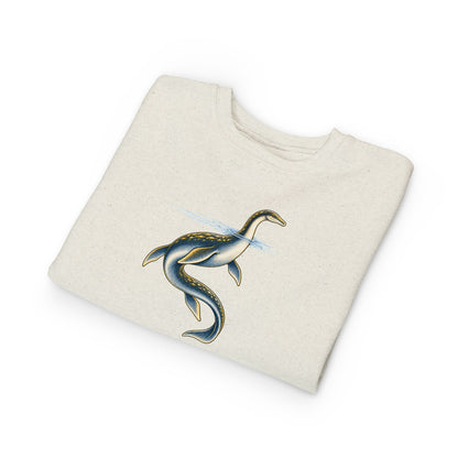 Toddler Sweatshirt — Playful Loch Ness Monster Graphic Pullover