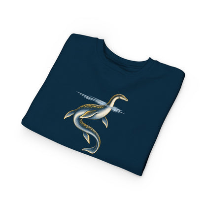 Toddler Sweatshirt — Playful Loch Ness Monster Graphic Pullover