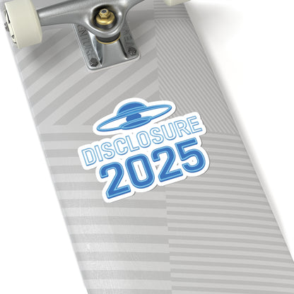 Sticker: UFO Disclosure Sticker 2025