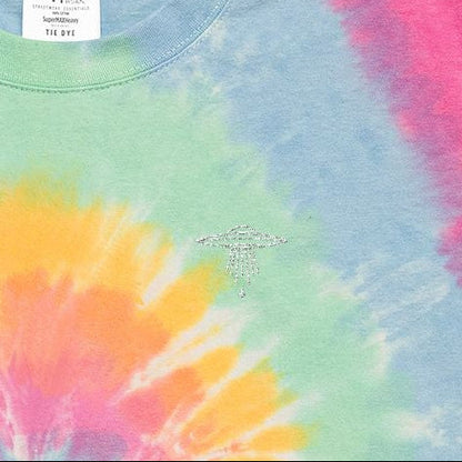 Tie-Dye UFO Tee | Cosmic Festival Shirt