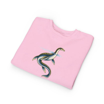 Toddler Sweatshirt — Playful Loch Ness Monster Graphic Pullover