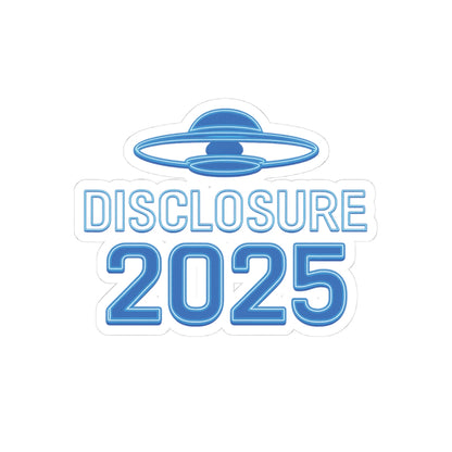 Sticker: UFO Disclosure Sticker 2025