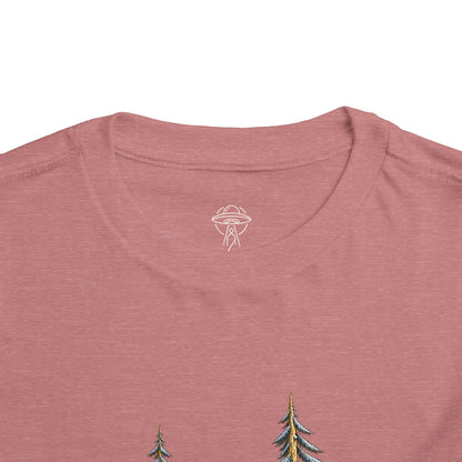 Cryptid Sasquatch toddler T-shirt from the Cool Cryptids collection