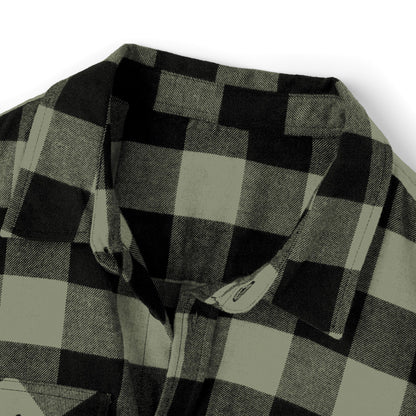 Cozy Alien Flannel Shirt - Unisex Black and Green Checkered Design, Perfect for Casual Wear, Gifts for Outdoorsy Friends, Halloween, [...]