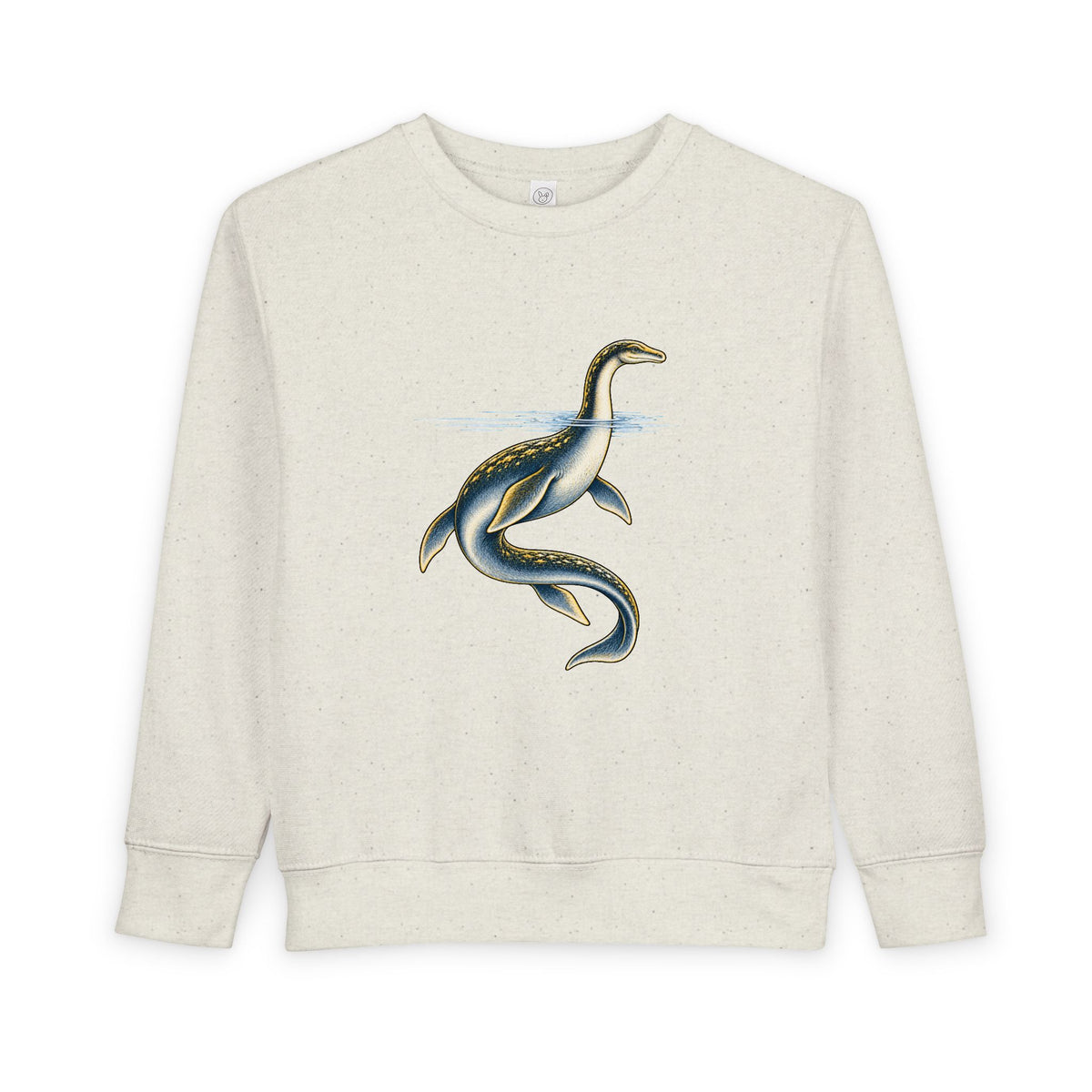 Toddler Sweatshirt — Playful Loch Ness Monster Graphic Pullover