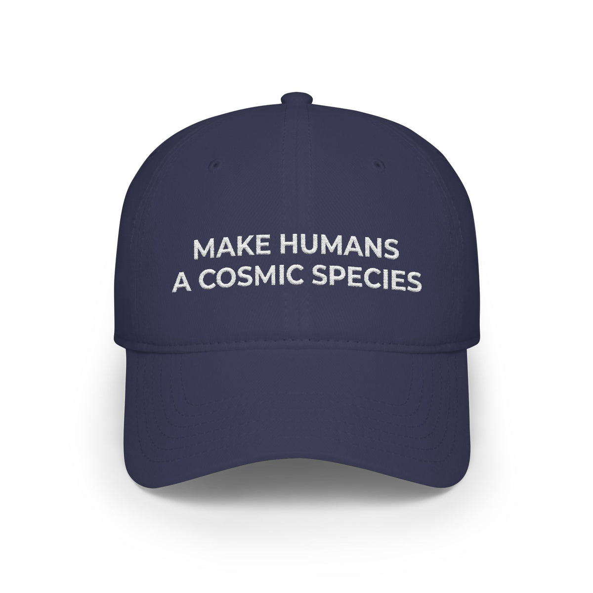 Make Humans a Cosmic Species | Embroidered Hat