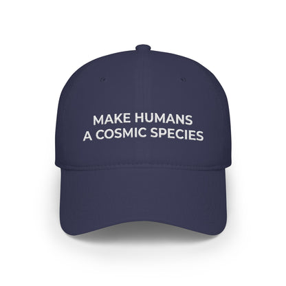 Make Humans a Cosmic Species | Embroidered Hat